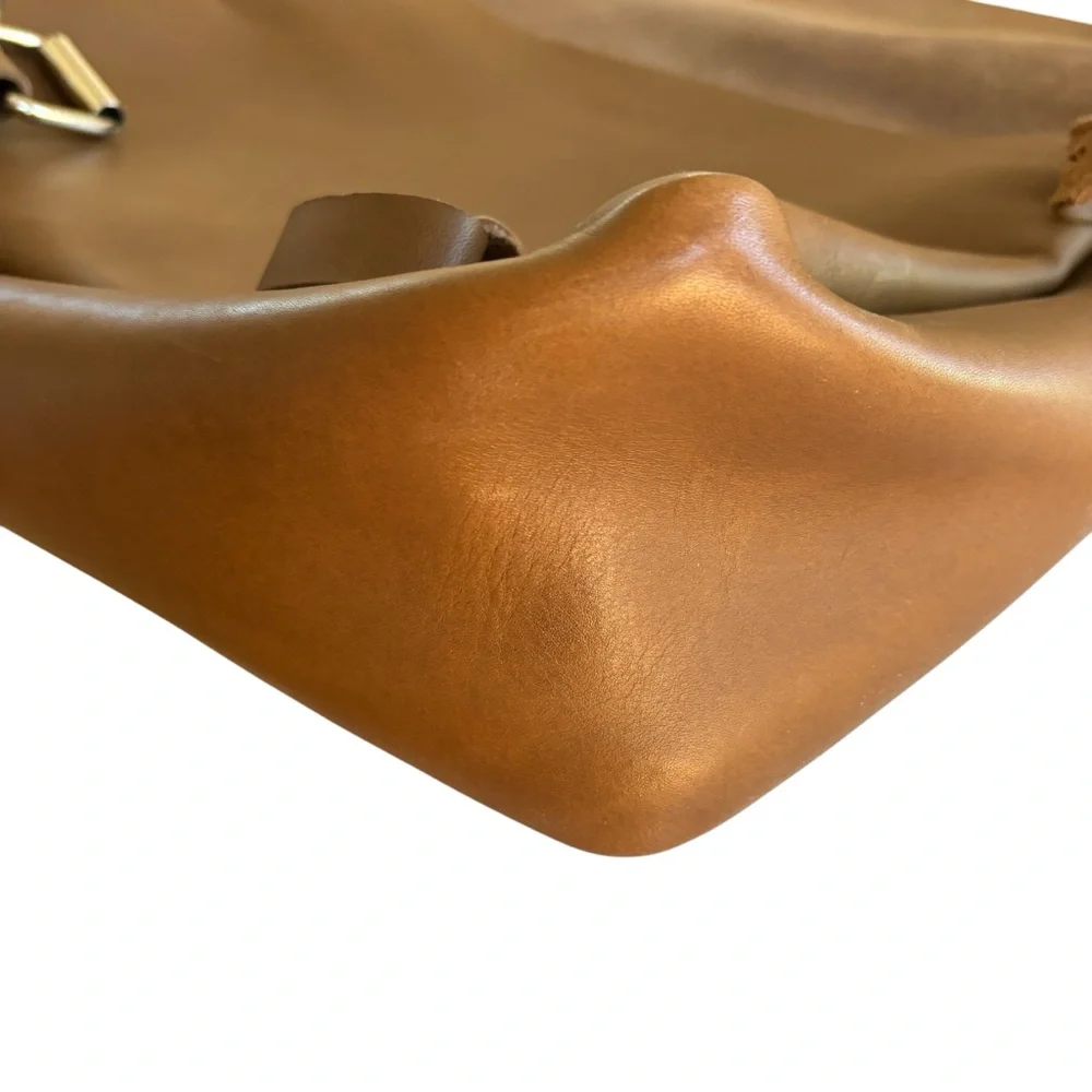 Copper River Bag Company Messenger Shoulder Bag Tan Leather